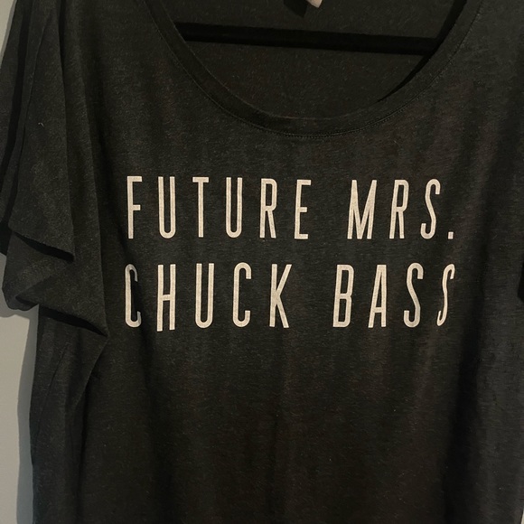 Next Level gossip girl Chuck Bass t-shirt basic casual size large - Picture 2 of 5